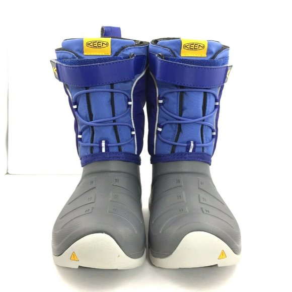 Keen Lumi Winter Boots -40 Waterproof 400g Insulate Grey Blue kids Sz 11 - Picture 2 of 8